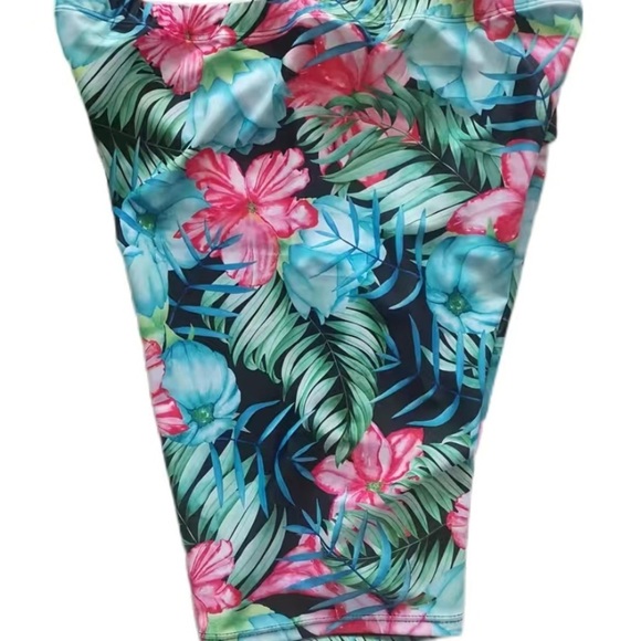 NEW - Men’s Quickdry Drawstring Lightweight Swim Board-shorts (Multicolor Large) - Picture 5 of 8